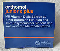 Ортомол Юниор С плюс для детей с 4 лет 30 жев. таблеток мандарино-апельсиновый вкус Германия Orthomol Junior