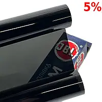Комплект пленка для тонировки 2шт JBL Super Dark Black 5% 0.5 x 3 м