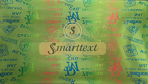 Плащова тканина дізайн салатовий