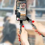 🖤Штатив стабілізатор для телефону Gimbal L08 із пультом управління, селфі-палка, автоматичне балансування, фото 6