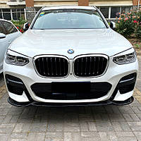 Сплиттер губа переднего бампера BMW X3 X4 G01 G02