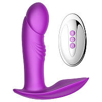 Вібростимулятор Silicone Panty USB 7 Function / Heating / Impact function 18+