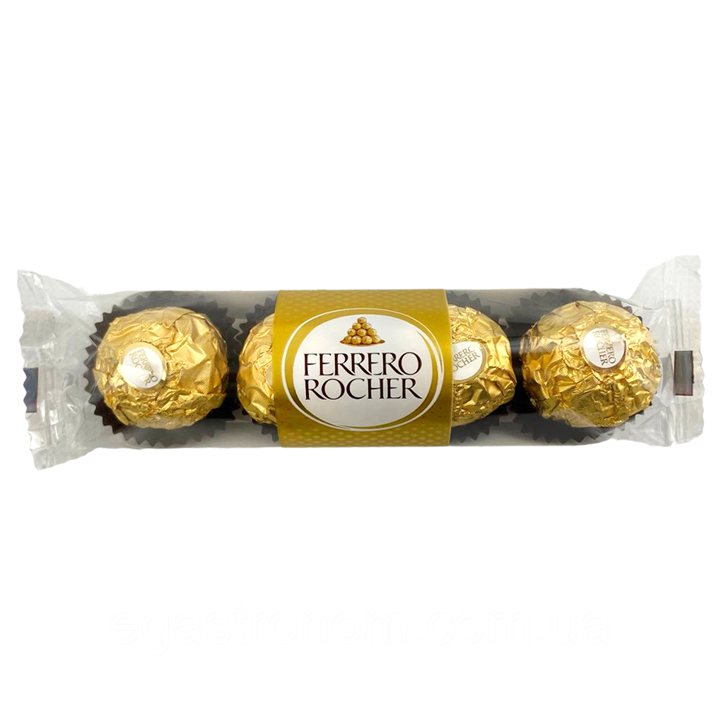 Цукерки Ферреро Роше Ferrero Rocher 50g 16шт/ящ (Код: 00-00015817), фото 1