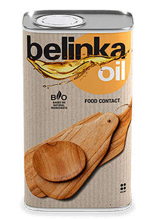 Олія для дерева (кухонних дощок і стільниць) BELINKA Oil Food Contact, 0,5л, фото 2