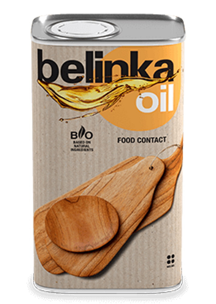 Масло для дерева (разделочных досок и столешниц) BELINKA Oil Food Contact, 0,5л - фото 1 - id-p1701880197