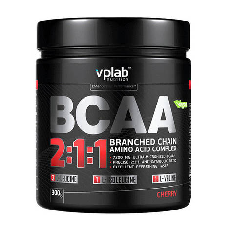 BCAA 2:1:1 (300 g, raspberry), фото 1