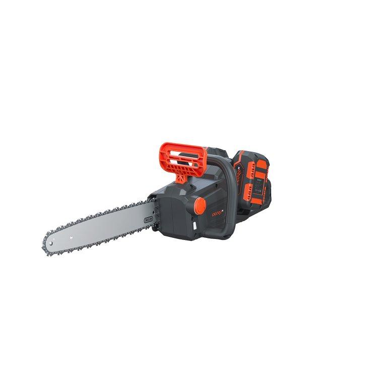 Акумуляторна ланцюгова пила Dnipro-M DCS-200BC Dual (без АКБ та ЗП), фото 1
