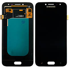 Дисплей (екран) Samsung Galaxy J2 2018 J250F з тачскріном (чорний OLED)