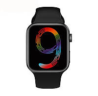 Смарт часы Smart Watch I9 Pro Max Black, 1.68" Bluetooth 240*280, умные часы черные