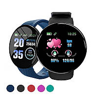 Смарт часы D18 Smart Watch умные часы Smart Watch 1.44" 90мАч фитнес-браслет
