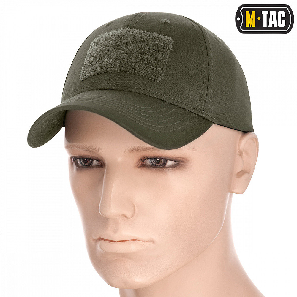 Бейсболка тактична M-Tac, Flex Rip-Stop, Army Olive