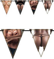 Банер з гірляндами Birthday Garlands Woman - Flagbanner sexx.com.ua