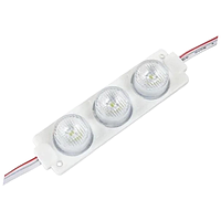 LED модуль VARGO 12V 3W білий IP67 70*20*15mm 60° SMD 3030 150-170lm (V-116935)