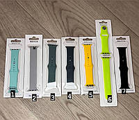 Силіконовий браслет для Apple Watch та інших годинників в ассортименті Розмір 38/40mm