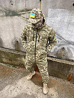Чоловічий військовий тактичний одяг ЗСУ піксель, Армійський бойовий костюм комплект Terra 3в1