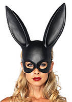 Маска зайчик -MASQUERADE RABBIT MASK BLACK Китти