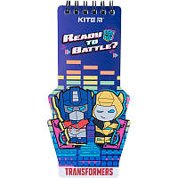 Блокнот на спирали Kite Transformers TF22-465, 50 листов, нелинованный