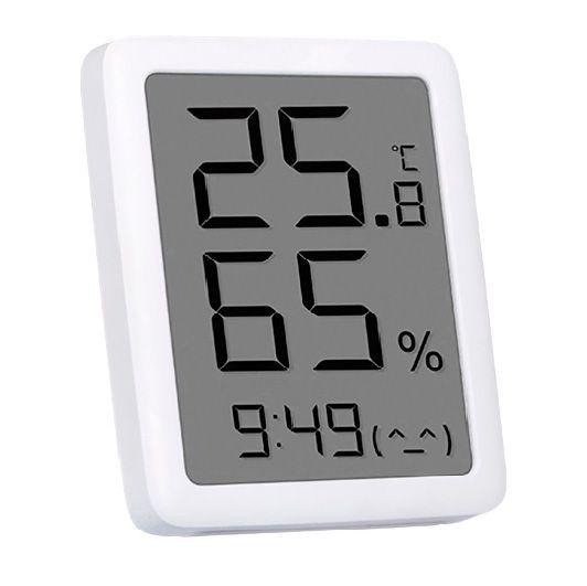 Термометр-Гігрометр Xiaomi Miaomiaoce ❤️ Графічний Екран + Годинник 🔥 ОРИГІНАЛ 🔥