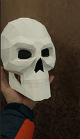 PaperKhan Набор для создания 3D фигур череп голова Паперкрафт Papercraft подарок сувернир игрушка конструктор