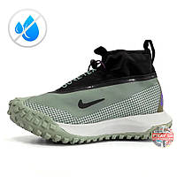 Мужские кроссовки Nike ACG Mountain Fly Gore-Tex Green Black Mounth High, кроссовки найк асг маунтин гор текс