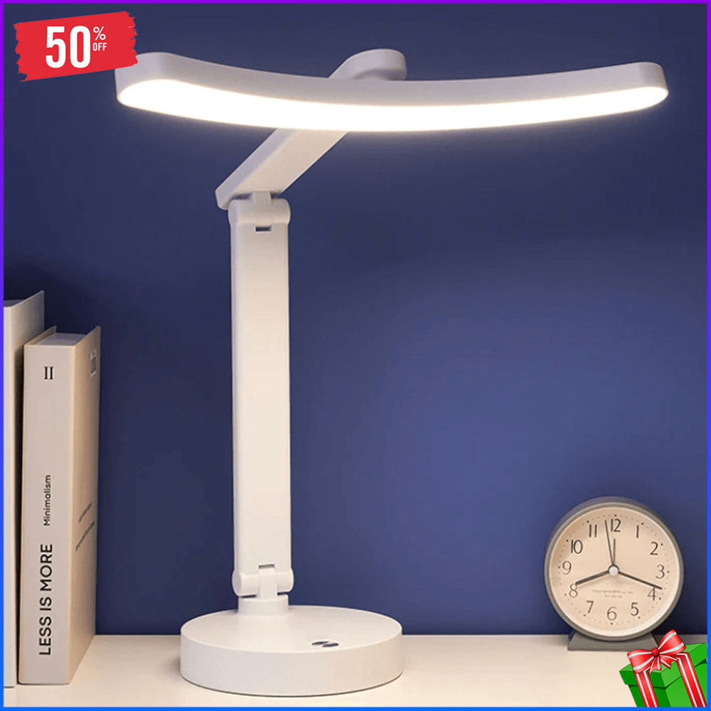 Розумна настільна світлодіодна лампа-трансформер DIGAD, бездротова настільна лампа 3в1 для школяра
