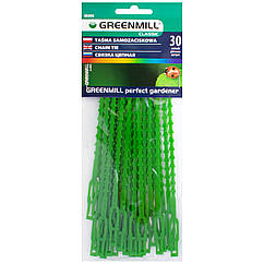 Хомут багаторазовий для підв'язки рослин 17 см 30 шт Greenmill GR5092