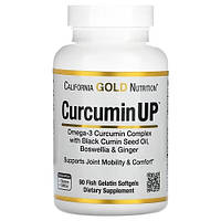 Куркумін California Gold Nutrition Curcumin UP (90 капсул.)