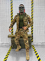 Армейская военная форма милитари костюм софтшел мультикам, Тактический комплект Softshell осень зима
