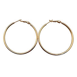 70 мм. Сережка кільця xuping. 18k