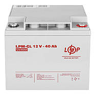 Акумулятор гелевий LPM-GL 12V - 40 Ah, фото 2