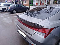 Спойлер лип Hyundai Elantra CN7 21+ ABS пластик под покраску