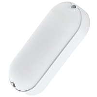 Світильник ЖКГ VARGO (LED/12W/5000K/1200lm/IP54/AC165-265V) овал 168x70x46мм (V-111858) білий