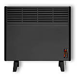 Конвектор Flyme 1000PG графіт з програматором, 1 кВт, до 20 м.кв, фото 6