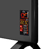 Конвектор Flyme 1000PG графіт з програматором, 1 кВт, до 20 м.кв, фото 5