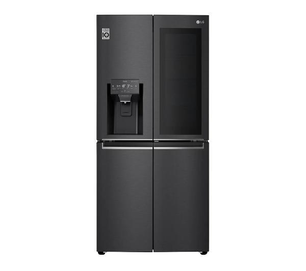 Холодильник з морозильною камерою LG GMX844MCBF