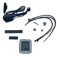 Велокомп'ютер, спідометр ASSIZE AS 600 дротовий (11 режимів)