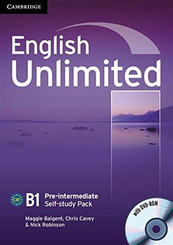 English Unlimited Pre-Intermediate Self-study Pack (Workbook with DVD-ROM), фото 1