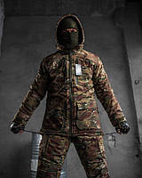 Тактичний костюм multicam зимова форма ЗСУ, Чоловічий водовідштовхувальний військовий одяг мультикам