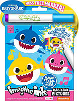 Водна розфарбовка Baby Sharks. Bendon Imagine Ink Magic