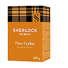 Чорний цейлонський чай Sherlock Secrets Pure Ceylon 100 грамів | Чай Річард у новому дизайні, фото 2