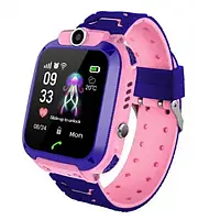 Смарт-часы Smart Baby Watch Q12 (LBS) Pink