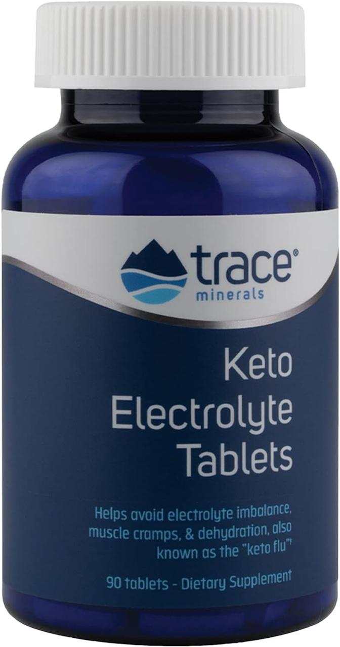 Кето-електроліти 90 таблеток / Keto Electrolyte, Trace Minerals
