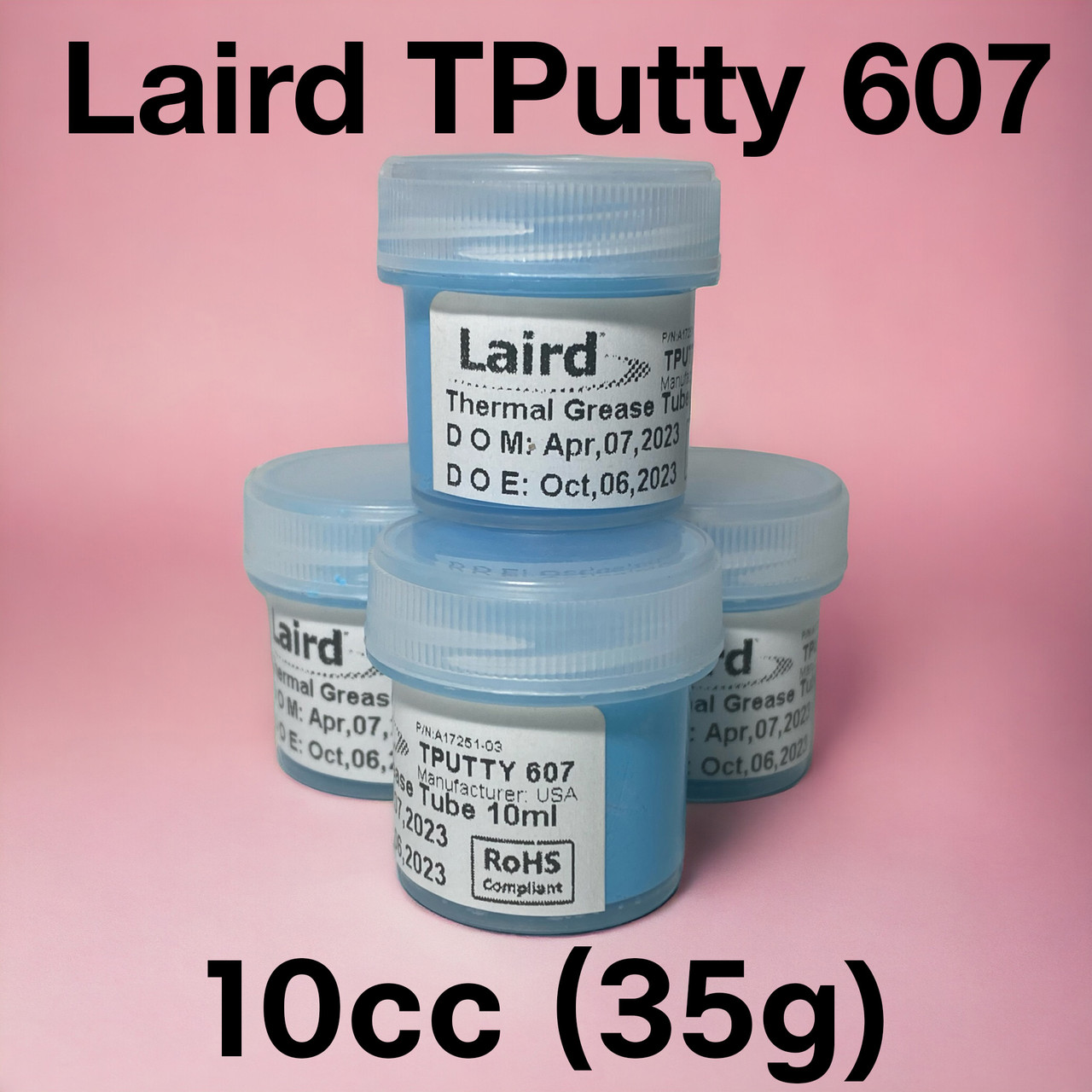 Термопрокладка рідка Laird TPutty 607 A17251 у баночці 10 мл (35 г ...