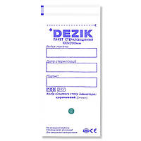 DEZIK Крафт пакети для стерилізації Білий 100х200 (100 шт/уп)