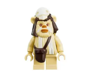 Лего фигурка Звездные войны / Star Wars - лего минифигурка эвок шаман ...