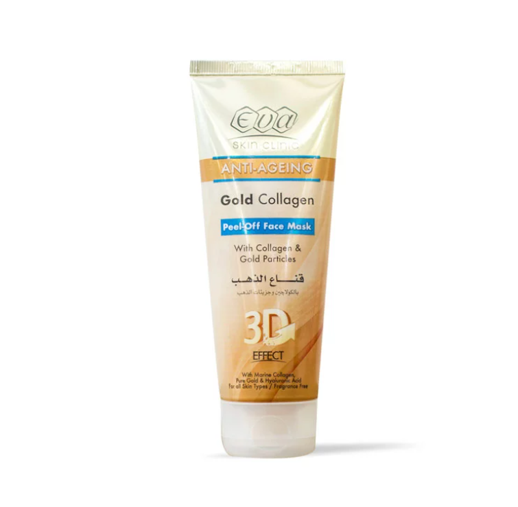 Eva skin clinic Gold collagen peel off face mask-золота маска, що омолоджує
