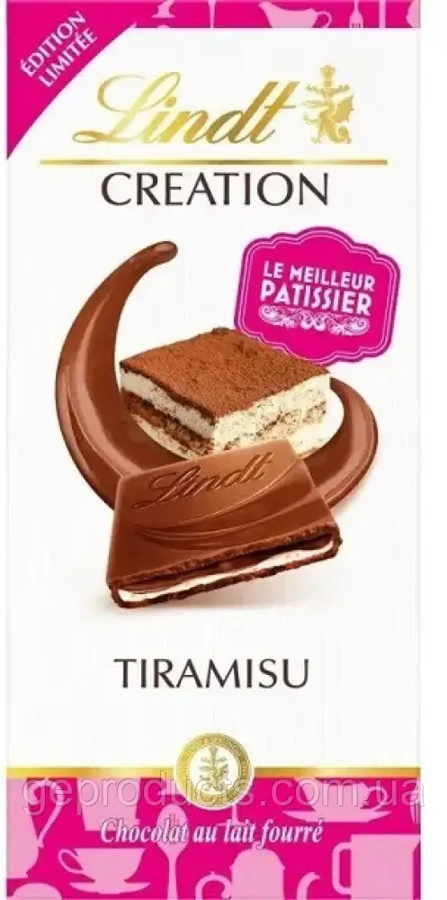 Шоколадка Lindt Creation😍 Tiramisu 150 гр. Швейцарія
