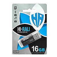 Накопичувач USB 4GB Hi-Rali Oasis серія зелена