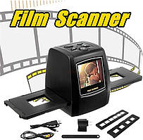 Сканер для фотоплівки та слайдів 35 мм із РК, слайд-сканер 135 негативів