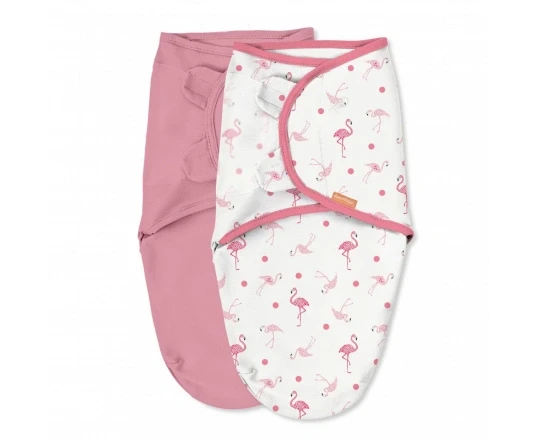 Summer Infant - Набір конвертів на липучках Summer Infant Swaddleme Flamingo Fiesta (2 шт.)